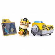 Мини машинка спасателя с фигуркой Крепыш Щенячий патруль Paw Patrol
