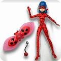 Фигурка Леди Баг и Супер Кот 50401 Леди Баг с крыльями 12 см BANDAI Playmates Toys